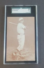 Joe Medwick 1939 - 46 Exhibits Salutation SGC 7.5 NM+ Rare High Grade MLB HOF