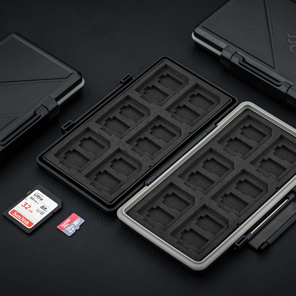 UTEBIT Estuche Profesional Para Tarjetas SD Impermeable