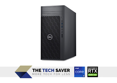 Dell Precision 3680 Tower PC, Intel i9-14900K, 64GB RAM, 1TB SSD, RTX 4500 Ada