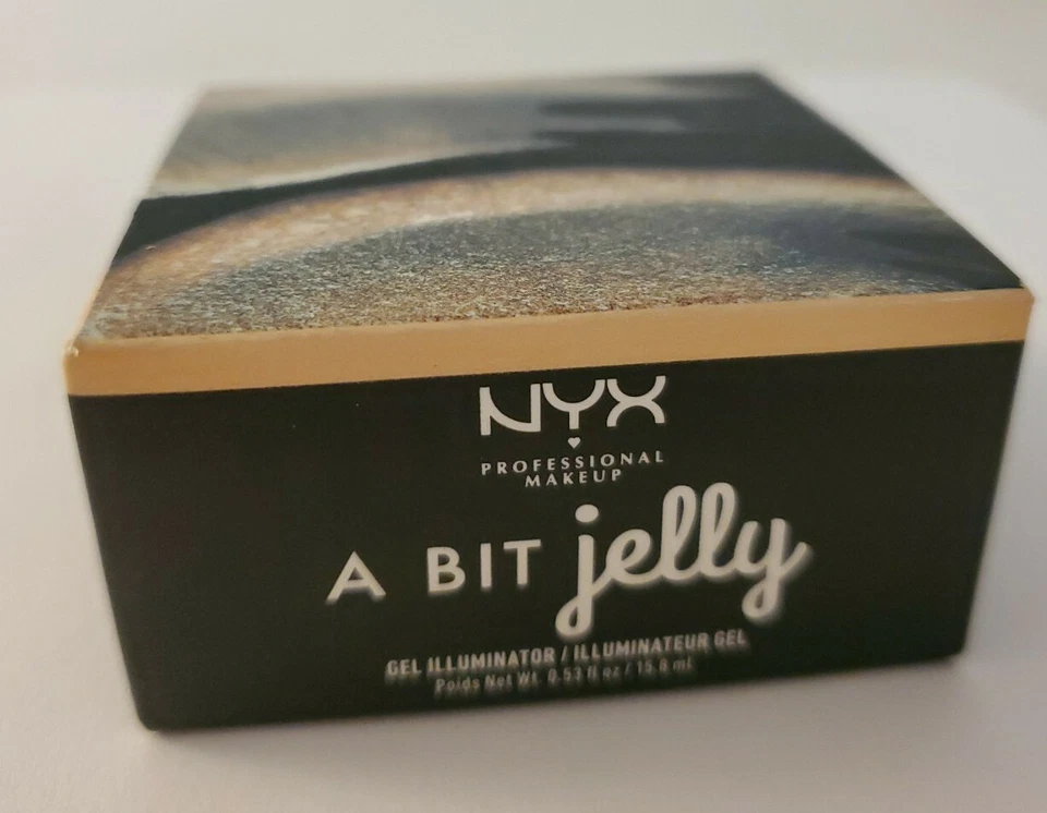 NYX A Bit Jelly Gel Illuminator in LUMINOUS  Full Size 0.53oz /15.8ml NIB Sealed - Image 2 of 2