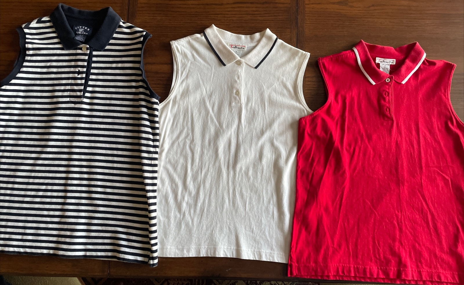 Women’s Sleeveless Golf Shirt Lot Talbots Cutter & Buck Size S eBay