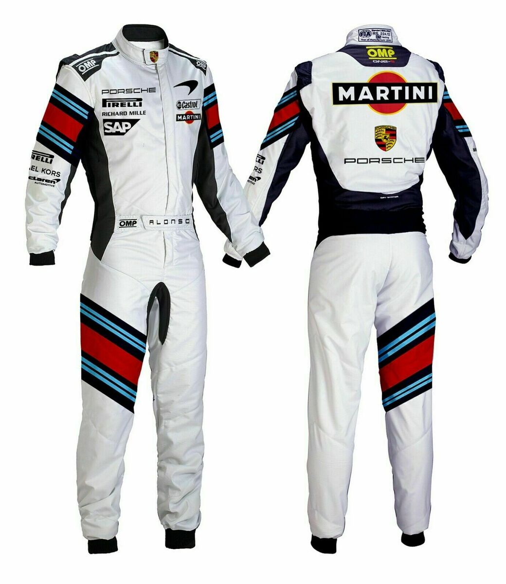 MARTINI Race Suit CIK/FIA Level-2 Approved With Free MARTINI Race Suit CIK/FIA Level-2 Approved With Free