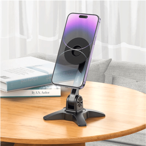 Hoco HD2 300% Stronger Stone Magnetic Joy Ring Desktop Stand - Black - Picture 5 of 9