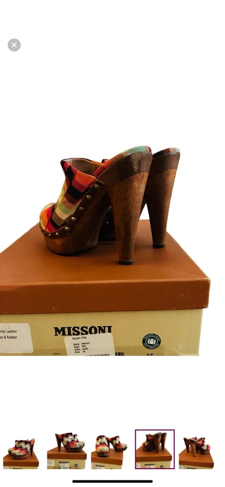Zuecos Missoni Foto 2 de 4