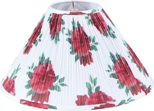 Aspen Creative 33176 Hardback Empire Transitional Spider Lamp Shade Pleated NEW