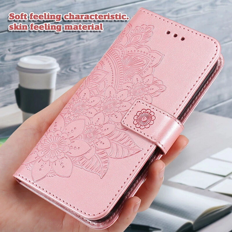 For Samsung Galaxy S22 S21 S24 Plus Cover Magnetic Card Wallet Leather Flip Case - Image 4 of 4