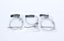 Lot Of 3 POTHNBXXLK02 Notebook Security Lock Cable Chain w/Two Keys, 3ft Silver