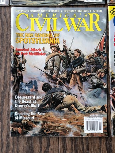 Vintage 1994-1998 America's Civil War Magazine Lot of 18 - Picture 17 of 19