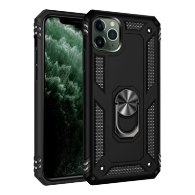 For iPhone 16 16PRO 16PRO MAX 15 14 13 Pro Max 12 XS 8Plus Armor Ring Case Cover