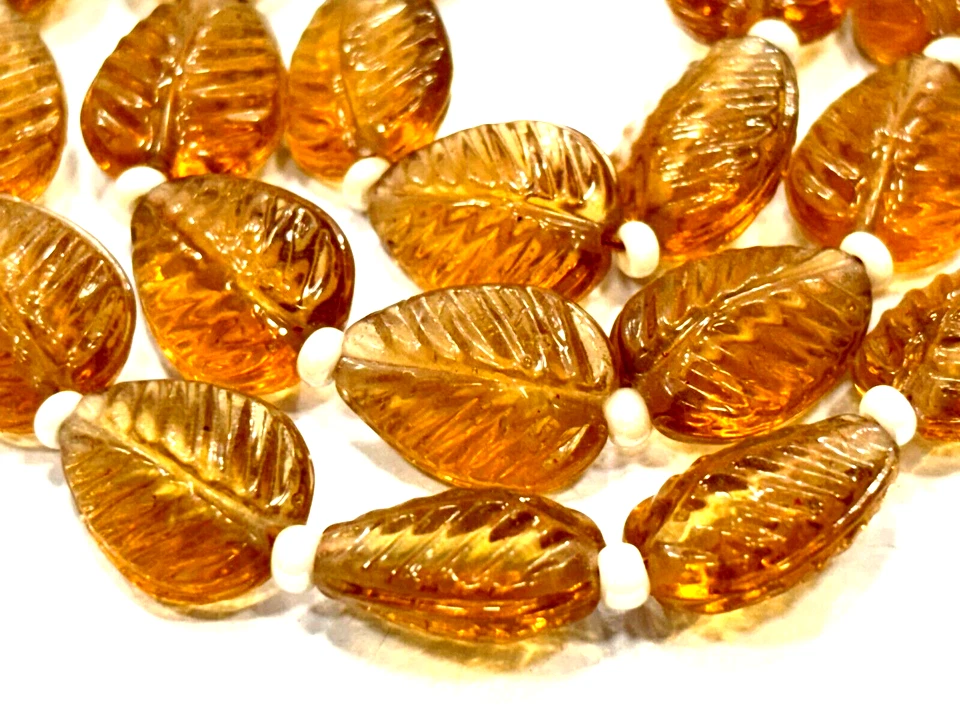 Espesartita Zafiro Pera Tallado 10X14-11X15 MM Cuentas 18" pulgadas 1 Collar 3 Capas Foto 2 de 4