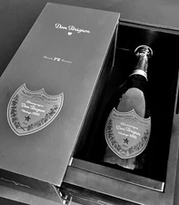 Rare Dom Pérignon P2 1995  Empty bottle and  box