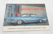 Vintage 1959 Mercury Americas Liveliest Luxury Car Dealer Brochure Vintage 1959 Mercury Americas Liveliest Luxury Car Dealer Brochure