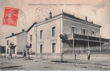LOT ET GARONNE  CASTELJALOUX  Villas avenue de la gare