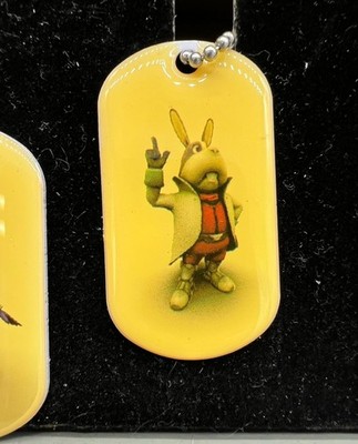 Lot Of 4 Limited Edition Nintendo Star Fox 64 3D Dog Tag Set