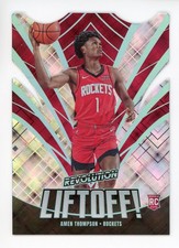 2023-24 Panini Revolution Amen Thompson #8 Liftoff! Cosmic /99 RC Rockets