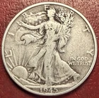 1945-D Walking Liberty Half Dollar. Better Grade. Free Shipping