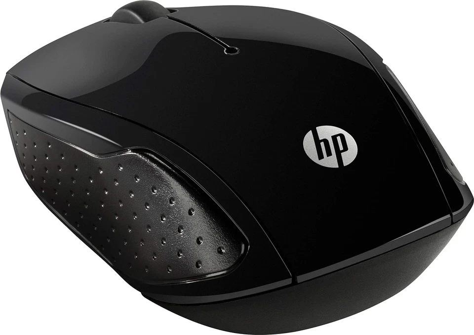 HP 220 Wireless Mouse, Contoured and Ergonomic, Blue LED Technology, Black Black - Image 4 of 4