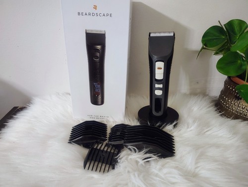 Brio Beardscape V1 Beard Trimmer for Men Professional with Low Black 