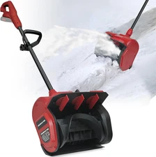 Cordless Snow Shovel Compatible with Milwaukee M18 18V Battery, 11" Brushless Mo
