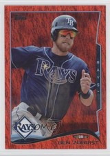 2014 Topps Red Hot Foil Ben Zobrist #336 0c2