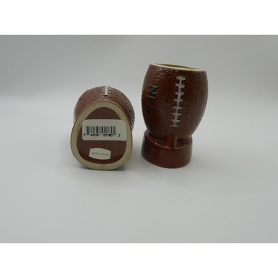 NFL Logo on Mini 3'' tall 2'' wide Ceramic Football Shot Glass 