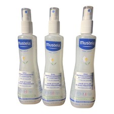 Mustela Hair Styler Skin Freshener Chamomile Water 6.76 oz Lot of 3