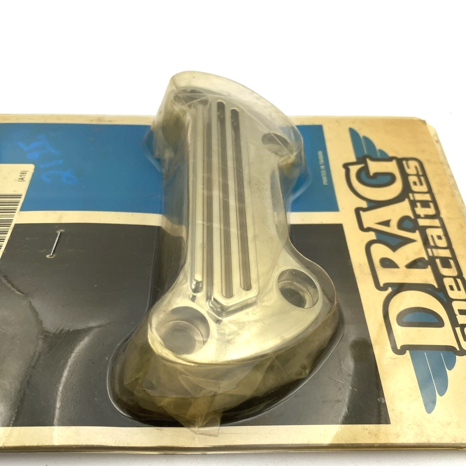 Braçadeira riser Drag 0603-0003 guidão cromado finado 1,5" Harley Sportster XL Dyna - Imagem 3 de 4