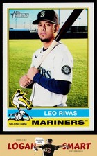 Leo Rivas 2025 Topps Heritage #634 Seattle Mariners