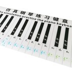 Professional Version 88 Key Keyboard Piano Finger Simulation Practice Guide VDBT