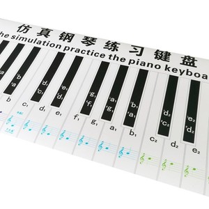 Version professionnelle 88 Key Keyboard Piano Guide de pratique de simulation du doigt VDBT