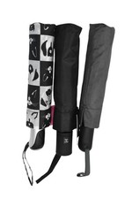 Lot of 3 ShedRain Rain Essentials Auto Open Compact Umbrellas Black/Grey Felix