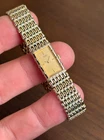 Vintage Seiko Watch Women Gold Tone Quartz Dainty 2E20-6109 13mm New Battery
