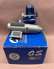 O.s. Max La 65 2-stroke Nitroglow Rc Aircraft Engine W Muffler Mpn 15500 O.s. Max La 65 2-stroke Nitroglow Rc Aircraft Engine W Muffler Mpn 15500