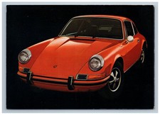Vintage Porsche 911 (T, E or S) Advertising Postcard Unused Unposted