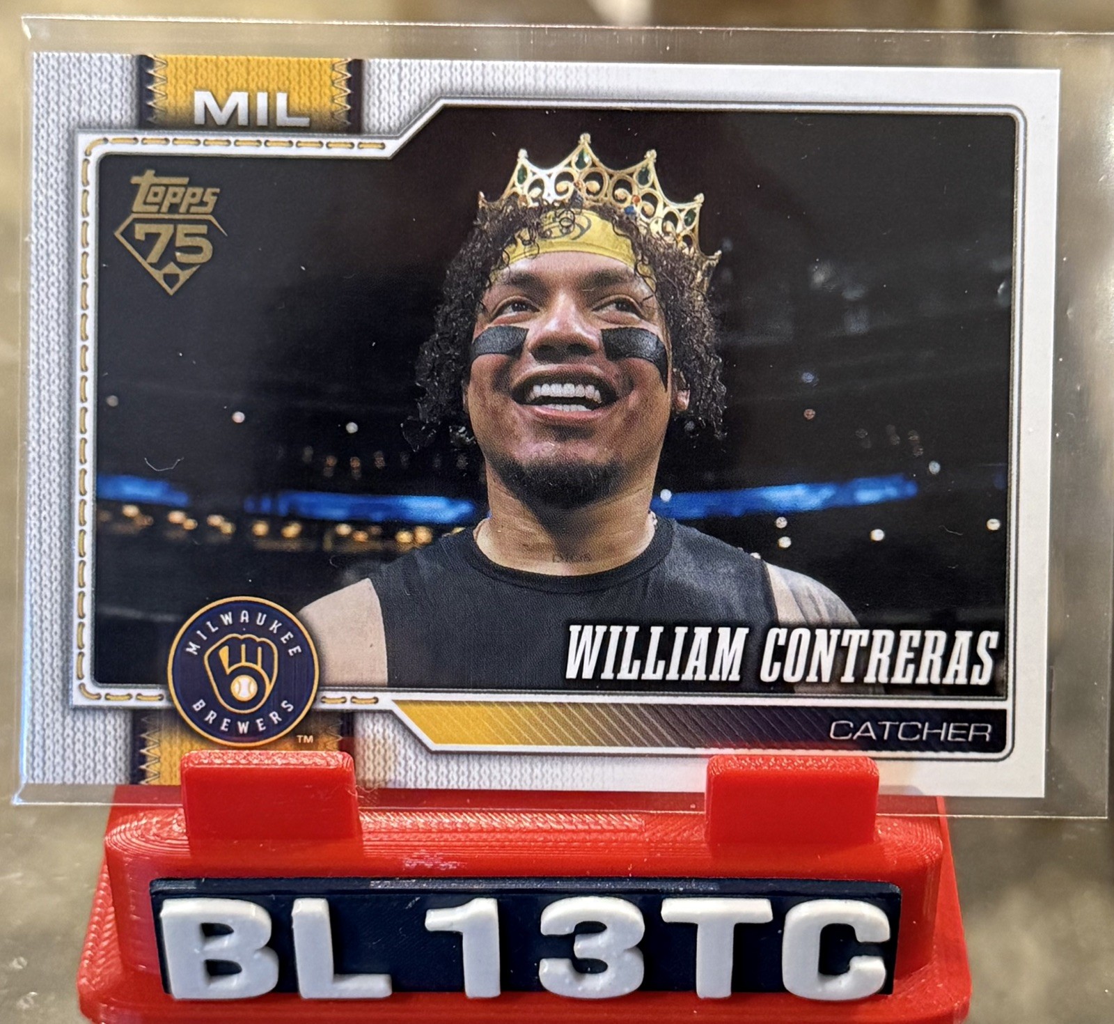 2026 Topps Golden Mirror William Contreras SSP Variation #192 Brewers