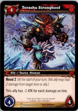 Torashu Stronghoof Icecrown 143 / 220 Dan Brereton World of Warcraft CCG TCG