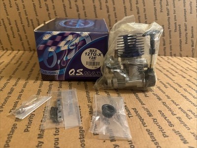 O.S. MAX 12TG-PX 12D  2-Stroke Nitro R/C Engine for 1/10 Car Made in Japan