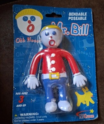Mr. Bill Bendable Figure (2007) NJ Croce- SNL(Saturday Night Live) toy