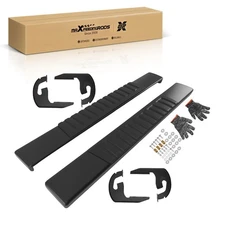 Anti-Slip Nerf Bars Running Boards for Ford F-150 2004-2014 W/ Mount Kit Black