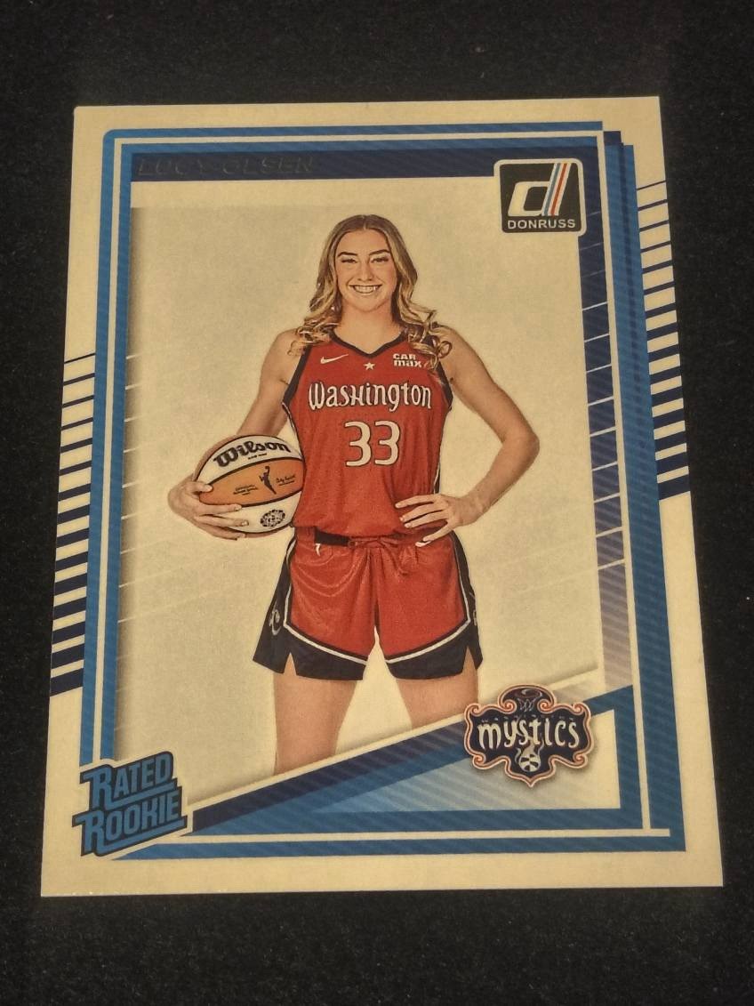 2025 Panini Donruss WNBA - Rated Rookie Lucy Olsen #97 (RC)