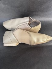 Stelle PU Jazz/Dance Shoes Tan, 4M , Big Kid Size 4 used good condition