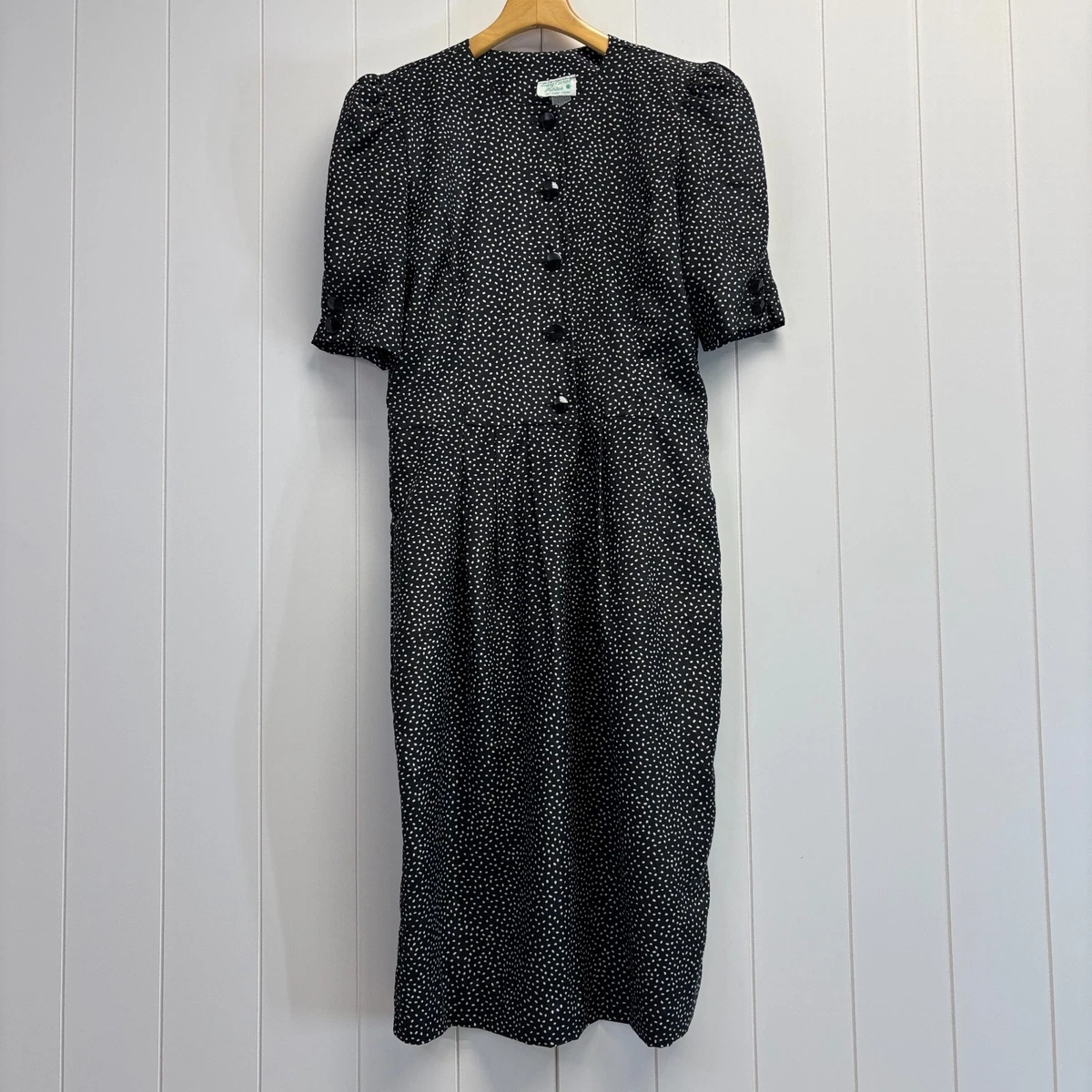 pretty lady dresses Pretty Retro Black Norma Wiggle Dress main image 0