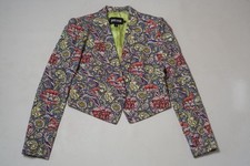 Just Cavalli Multicolor Floral Blazer Size 42