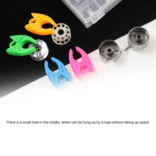 12PCS Bobbin Clamps Holders Bobbin Clips Sewing Tools