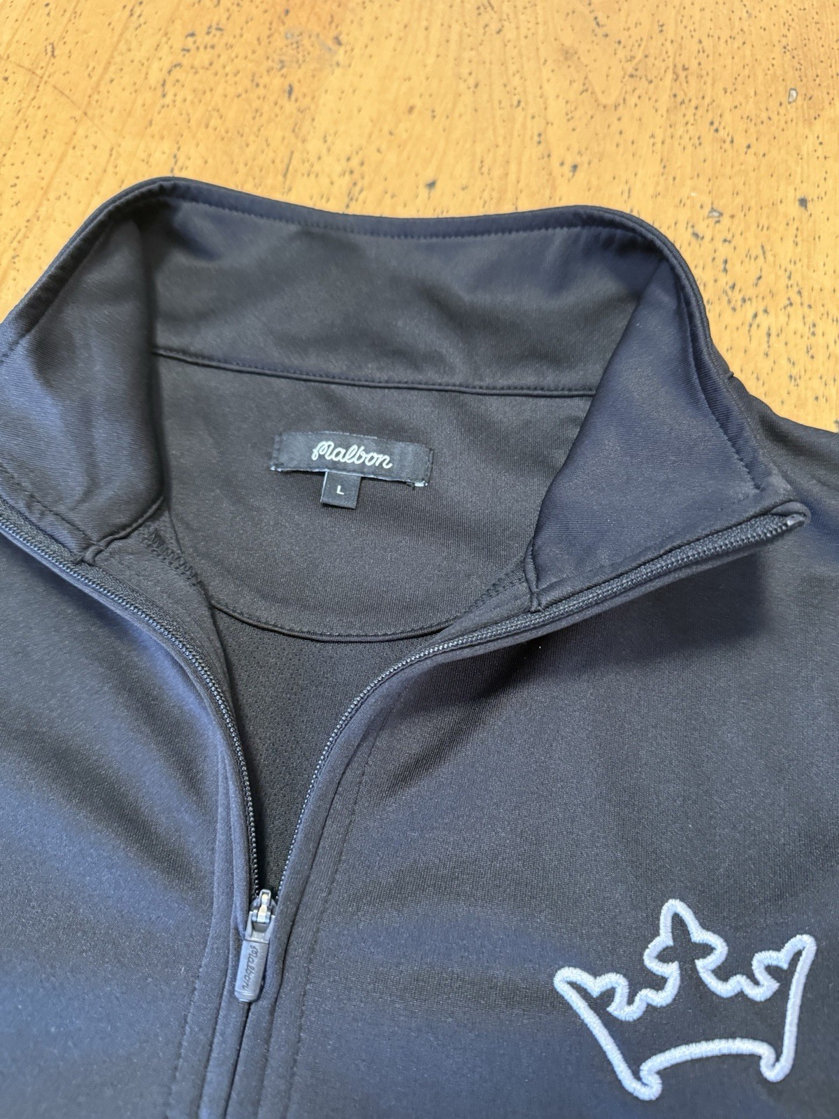 Malbon X Draft Kings Polyester Performance 1/4 Zi… - image 3