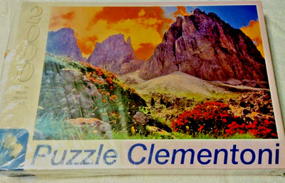 Clementoni Puzzle Art 32029 Val Gardena Made Italy 2000 Pc Factory Sealed READ