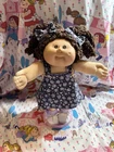 Cabbage Patch Kids HM8 Dbl Pony Popcorn Brunette Girl Brown Eyes