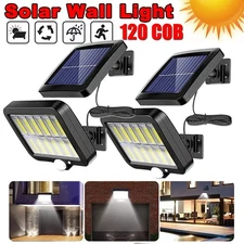 1200000lm LED Solar Street Light Security Flood Lamp Motion Sensor Outdoor Wall