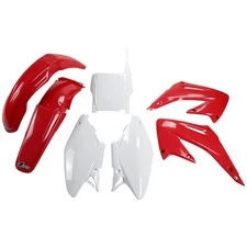 UFO Plastic Kit Set Complete Original Red White Honda CR125R CR250R 2005-2007