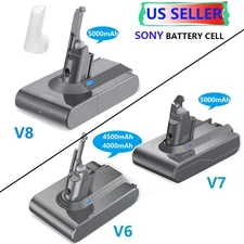 21.6V 4~4.5Ah Replace Battery For Dyson V6 V7 V8 Animal Absolute SV09 SV11 SV10